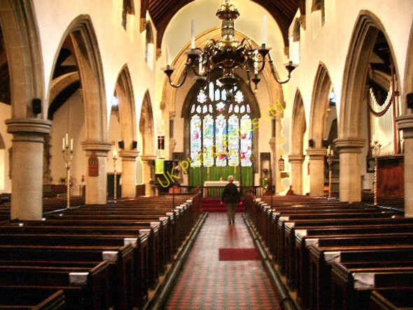 Photo 6"x4" St Mary's Church, Ruabon, Interior Ruabon\/Rhiwabon c2007