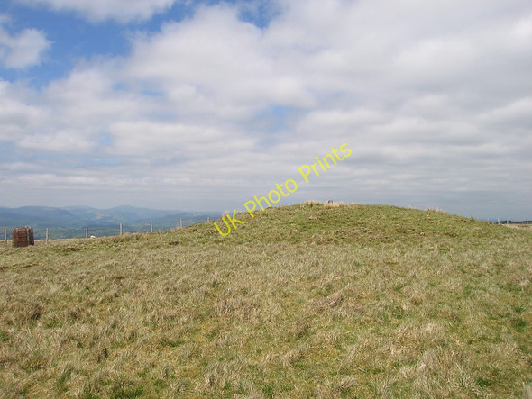 Photo 6"x4" Round barrow on Bryn-y-Fedwen Dylife c2010