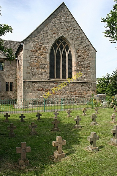 Photo 6"x4" East Gable of the Chapel Elgin c2010