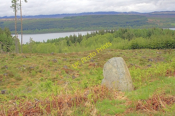 Photo 6"x4" Boulder, Druim nan Crann Saighde Druim nan Crann Saighde c2010