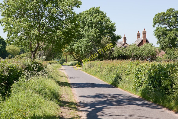 Photo 6"x4" Approaching numbers 4 & 5 Braggers Lane Shirley\/SZ1798 c2010