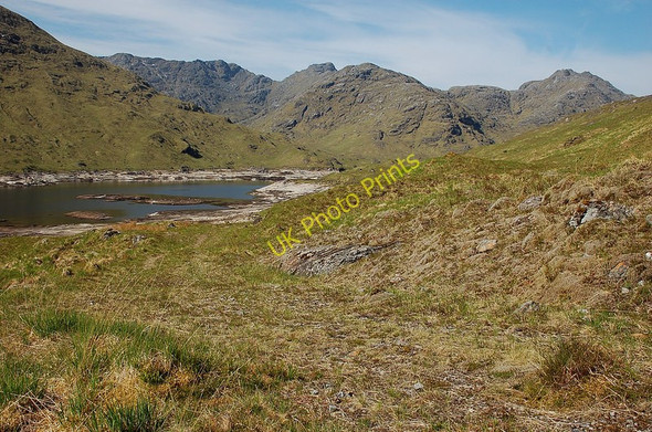 Photo 6"x4" Ben Aden coming into view Allt a' Choire R\u00e8idh\/NM9598 c2010