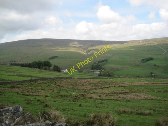Photo 6"x4" View towards Far House and Knar Slaggyford c2010