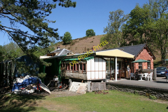Photo 6"x4" View of the station Crickadarn c2010