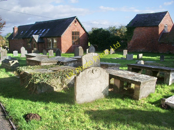 Photo 6"x4" St Mary's Church, Astley, Graveyard Astley\/SJ5218 c2007