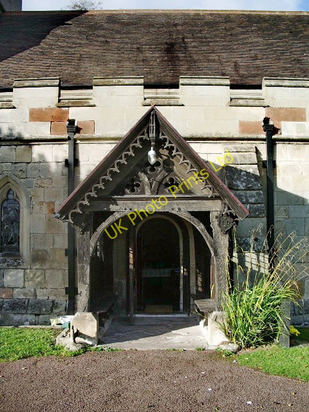 Photo 6"x4" St Mary Magdalene Church, Hadnall, Porch Hadnall c2007