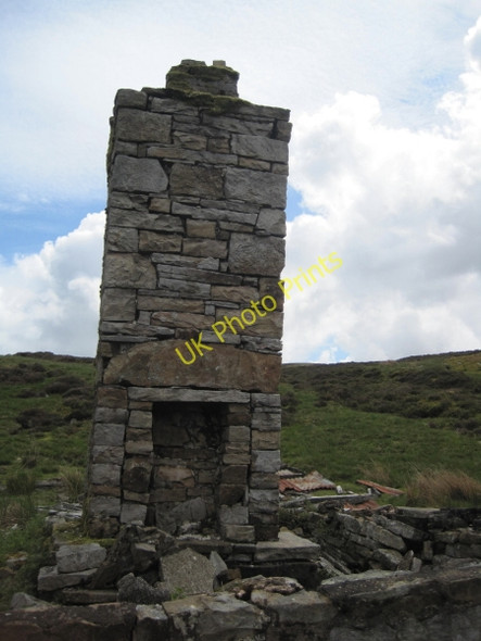 Photo 6"x4" The Leaning Chimney of Hush Gutter High Shield\/NY6548 c2010