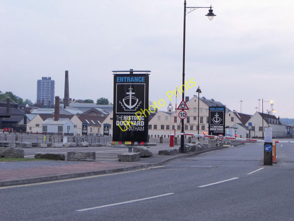 Photo 6"x4" Entrance to the Historic Dockyard, Chatham Gillingham\/TQ7767 c2010