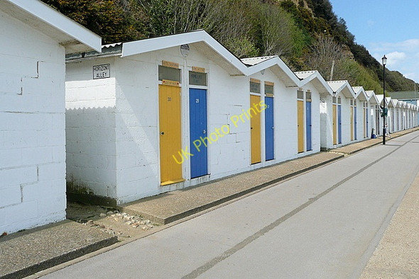 Photo 6"x4" Sandown beach huts Sandown c2010