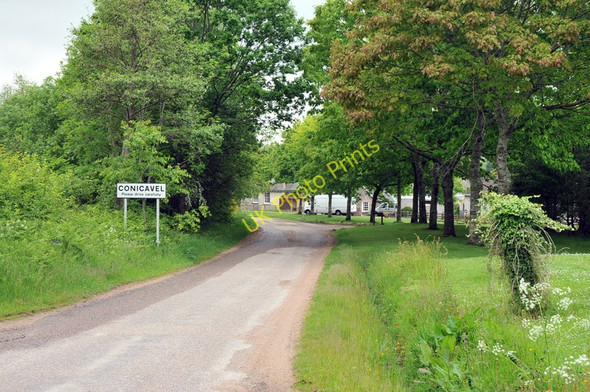 Photo 6"x4" Road through Conicavel Conicavel c2010