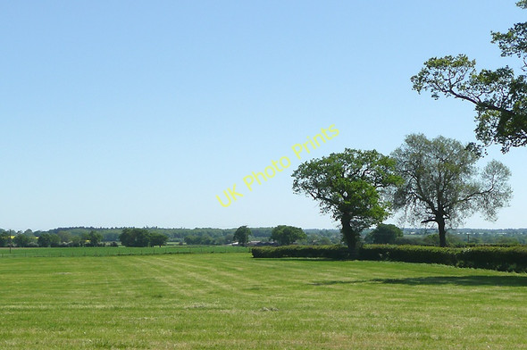 Photo 6"x4" Fields towards Bromstead Common, Staffordshire Bromstead Common c2010