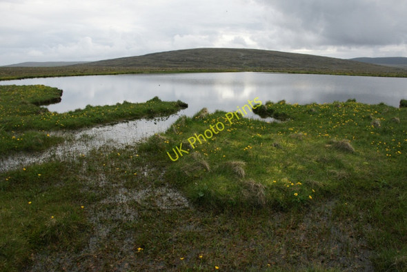 Photo 6"x4" Midga Water, near Baltasound Ordale c2010