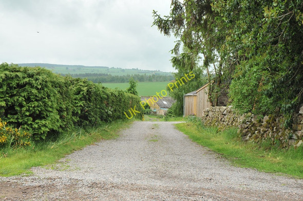Photo 6"x4" Road into the farm and houses at Easter Newforres Rafford c2010