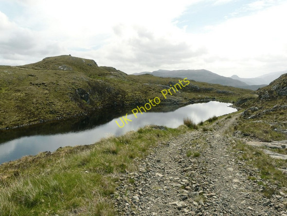Photo 6"x4" Hill track Kylestrome Kylesku c2010