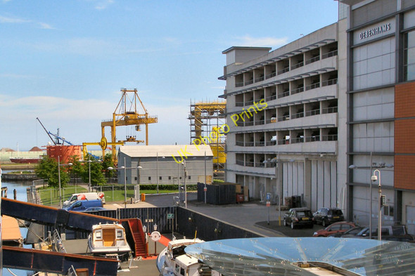 Photo 6"x4" Ocean Terminal MS Car Park Newhaven\/NT2577 c2010
