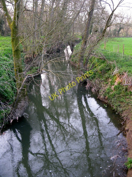 Photo 6"x4" View upstream of the River Ouse Fletching c2010