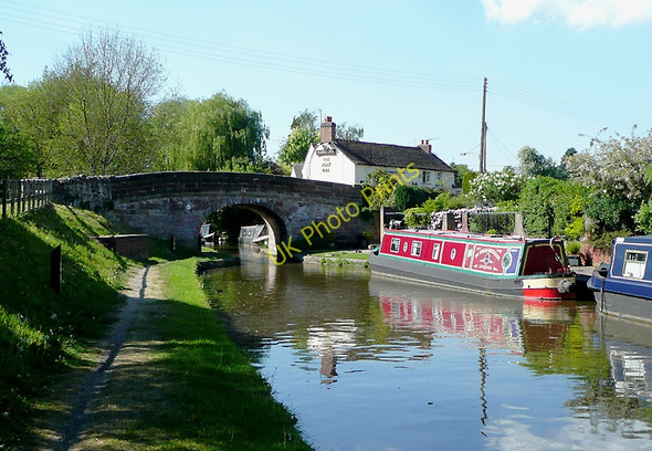 Photo 6"x4" Shropshire Union Canal at Gnosall Heath, Staffordshire Gnosall Heath c2010