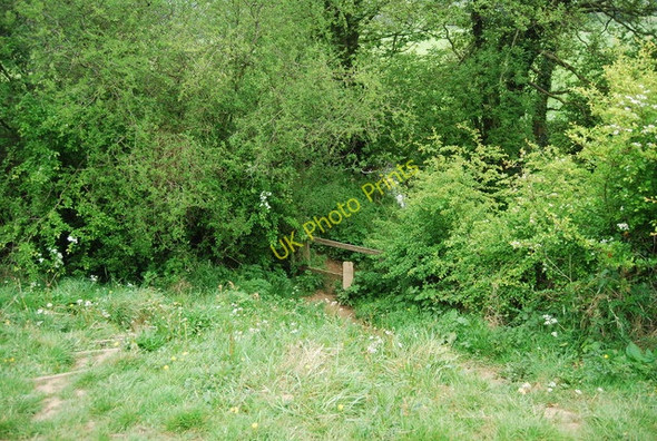 Photo 6"x4" Stile by the Tabular Hills Walk Suffield\/SE9890 c2010