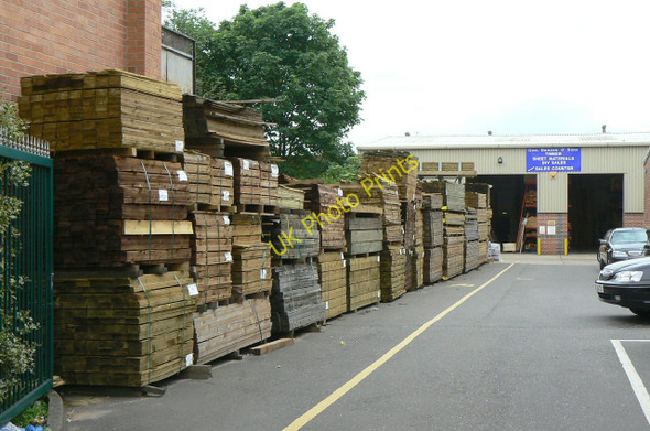 Photo 6"x4" Timber yard Hucknall c2010