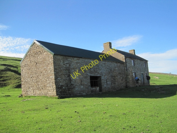 Photo 6"x4" Mount Farmhouse near Hanging Shaw Slaggyford c2010