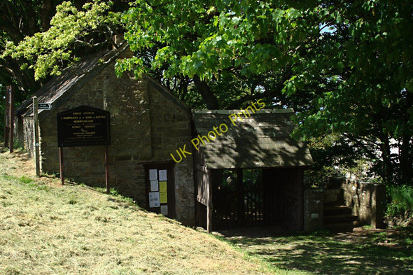 Photo 6"x4" The Entrance to Morwenstow Churchyard Crosstown\/SS2015 c2010
