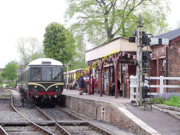Photo 6"x4" A Diesel Multiple Unit at Tenterden Station on the KESR Tenterden c2010