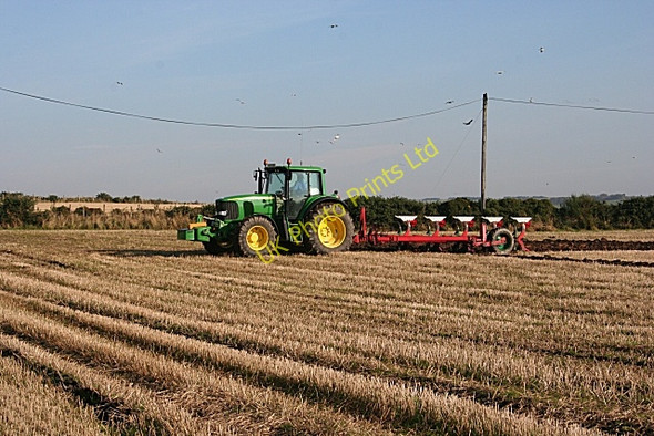 Photo 6"x4" Ploughing near Fortrie Keilhill c2007