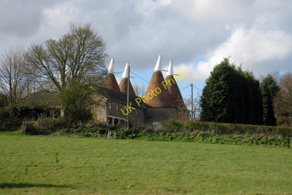 Photo 6"x4" Oast House at Mote Farm, Mote Road, Ivy Hatch, Kent Ivy Hatch c2009