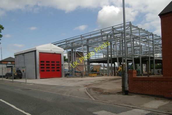 Photo 6"x4" Uttoxeter fire station Uttoxeter c2010