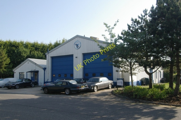 Photo 6"x4" Greenham Common airbase old fire station Goldfinch Bottom c2010