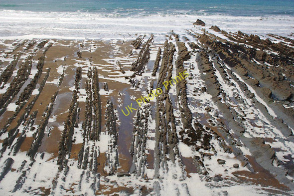 Photo 6"x4" Welcombe Mouth Foreshore Welcombe\/SS2218 c2010