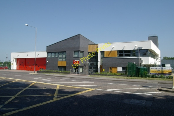 Photo 6"x4" Rayleigh Weir fire station Rayleigh c2010