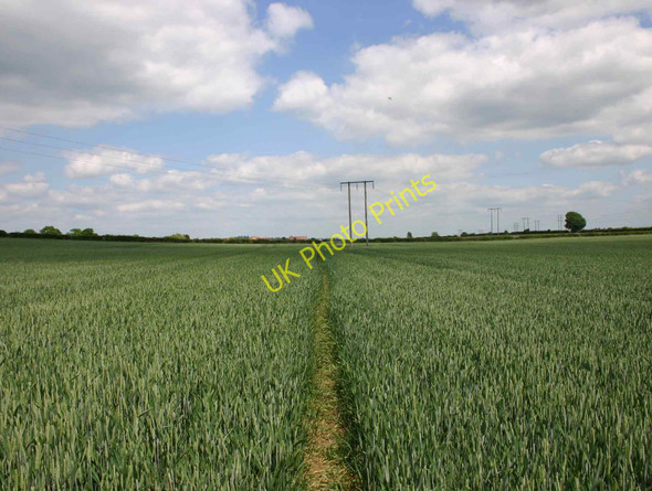 Photo 6"x4" Footpath to Shottery from Drayton Stratford-upon-Avon c2010