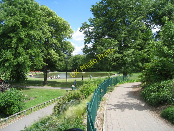 Photo 6"x4" Boating pond Newbury\/SU4767 c2010