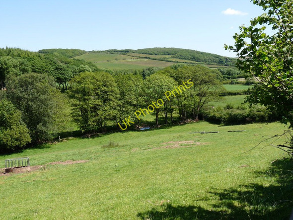 Photo 6"x4" A view from Wood Lane with Stoneyard Wood in the distance Nethercott\/SS4839 c2010