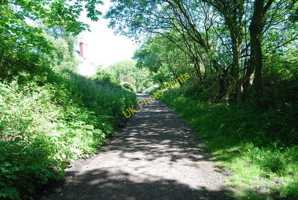 Photo 6"x4" Old railway: northwards Fylingthorpe c2010
