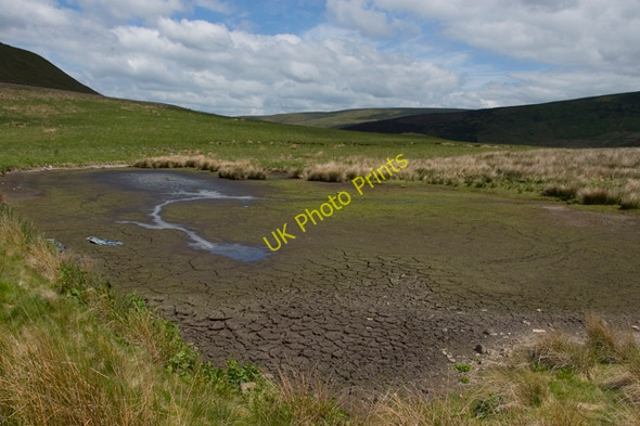 Photo 6"x4" Dry Reservoir below Middle Knoll Sykes\/SD6351 c2010