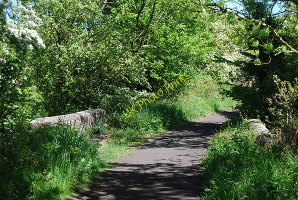 Photo 6"x4" Old railway line crossing a small bridge Fylingthorpe c2010