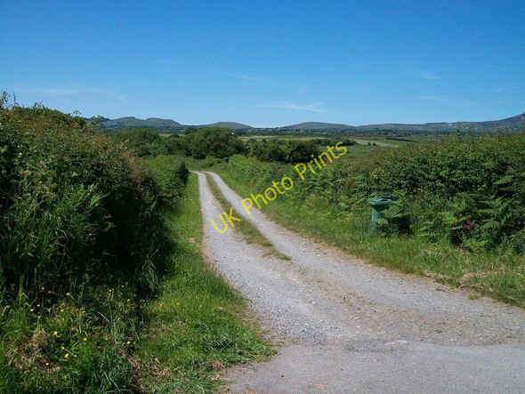 Photo 6"x4" Private road to Gelli Farm Pwllheli c2010