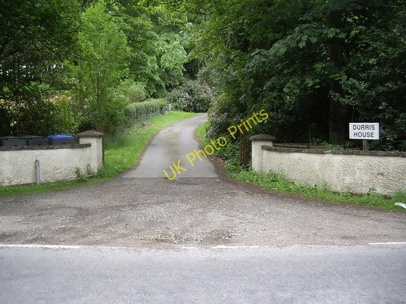 Photo 6"x4" Driveway to Durris House Kincluny c2010
