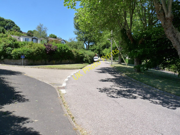 Photo 6"x4" The road to Georgeham passing St. Brannock's Hill (left) Braunton c2010