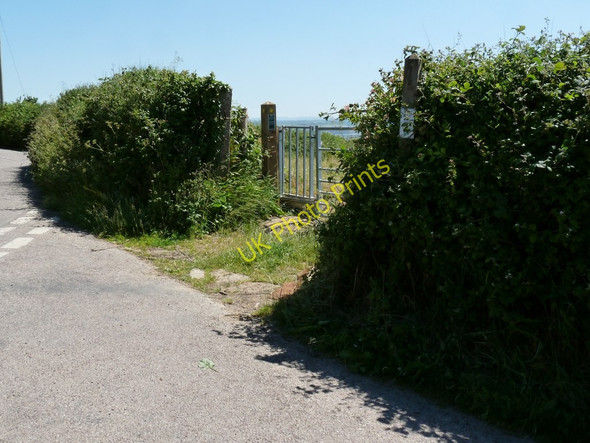 Photo 6"x4" The footpath which leads from Lobbthorn Stile to Lobb Darracott\/SS4739 c2010