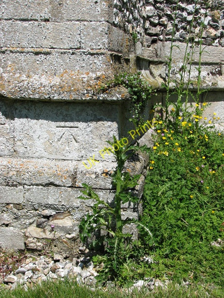 Photo 6"x4" St Andrew's church in Little Massingham - benchmark Little Massingham c2010
