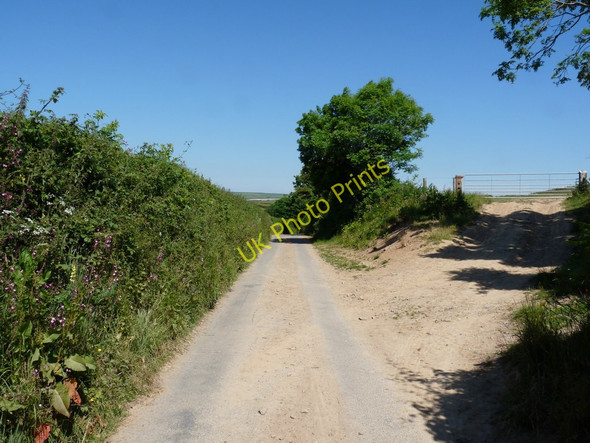 Photo 6"x4" Nethercott Road approaching Upcott Darracott\/SS4739 c2010