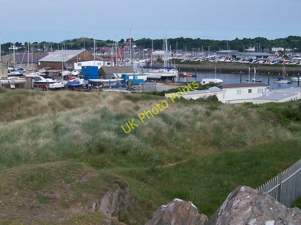Photo 6"x4" The harbour from the summit of Carreg yr Imbill Pwllheli c2010