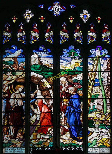 Photo 6"x4" St Peter, West Lynn, Norfolk - Window King's Lynn c2010