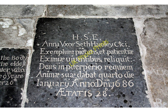 Photo 6"x4" St Peter, West Lynn, Norfolk - Ledger slab King's Lynn c2010 P1