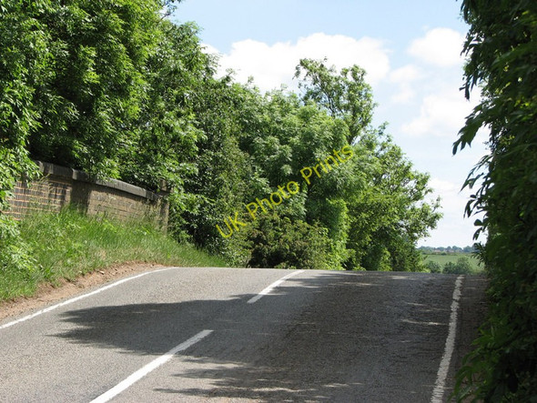 Photo 6"x4" Humpbacked railway bridge at White Lodge Goadby Marwood c2010