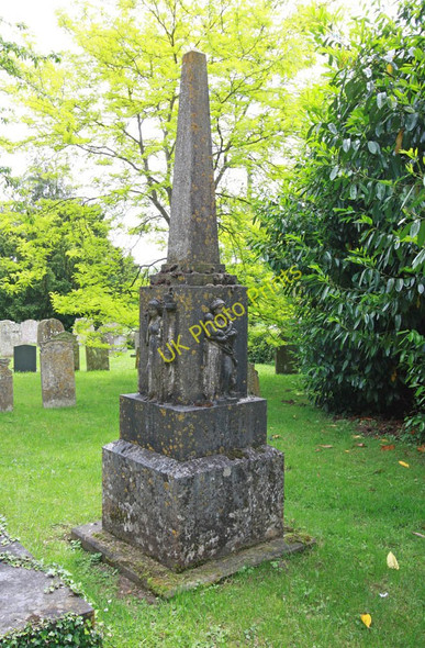 Photo 6"x4" All Saints, Intwood, Norfolk - Memorial Intwood c2010