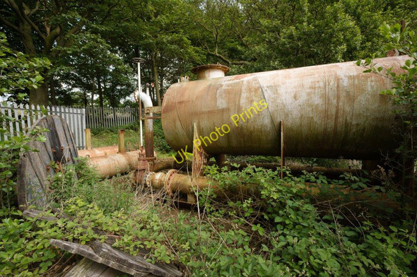 Photo 6"x4" Disused Storage Tank, Swinsty Reservoir Bland Hill c2010
